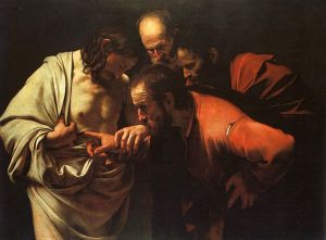 Caravaggio - The Incredulity of Saint Thomas